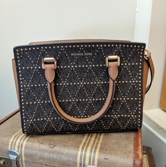 Michael Kors Studded Bag - Picture 1 of 4